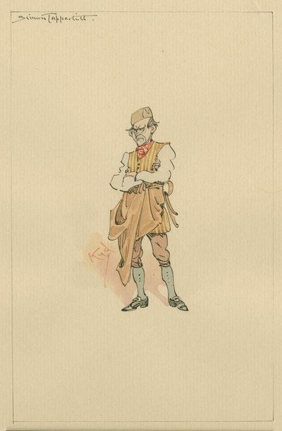 Simon Tappertit, ca. 1920