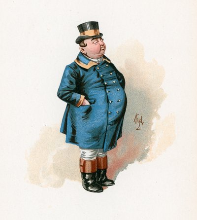 The Fat Boy, illustration fra 