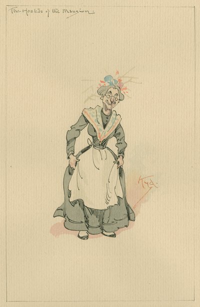 The Hostess of the Mansion, ca. 1920
