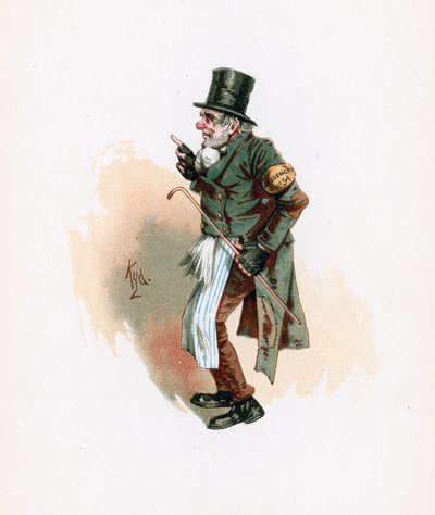 Trotty Veck, illustration fra 