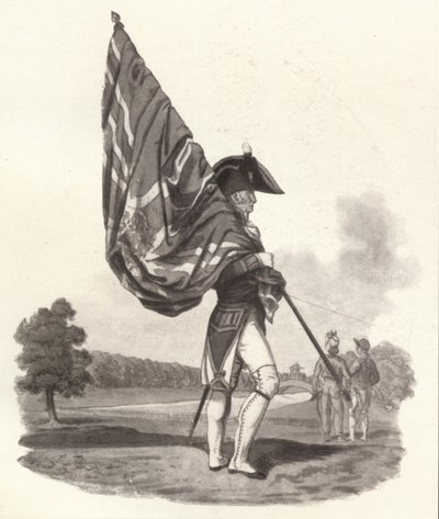 En officer af vagterne i fuld påklædning, c1812 1909 af Joseph Constantine Stadler
