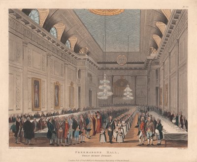 Freemasons Hall, Great Queen Street af Joseph Constantine Stadler