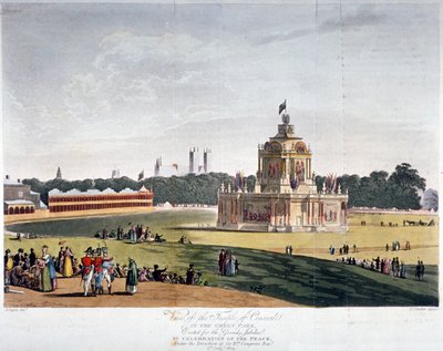 Green Park, Westminster, London, 1814 af Joseph Constantine Stadler