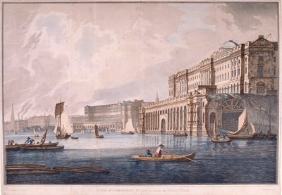 Somerset House, London, 1791 af Joseph Constantine Stadler