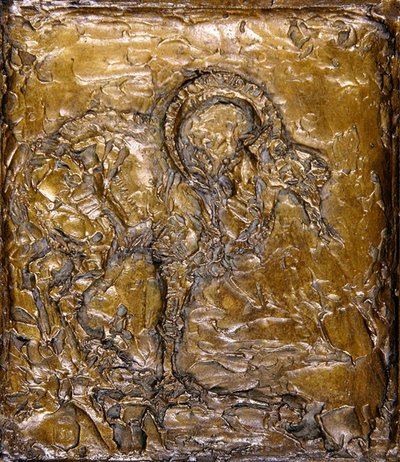 Kamel- og Ibex-plader (bronze) (se også 351309) af Joseph Crawhall