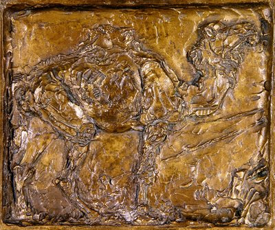 Kamel- og Ibex-plader (bronze) (se også 351310) af Joseph Crawhall