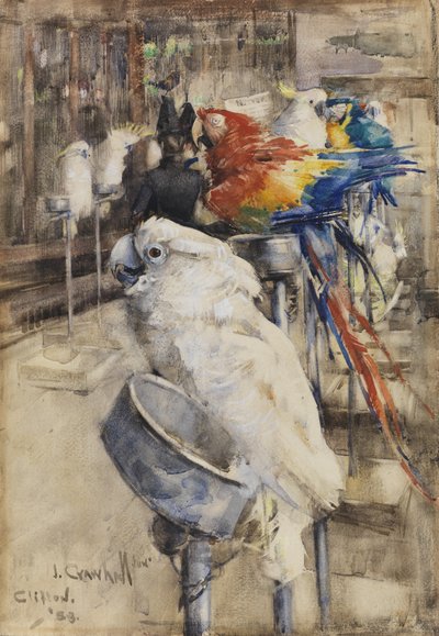 Volieren, Clifton af Joseph Crawhall