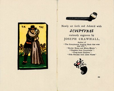 Den første genoplivning af Chap-Book-stilen, 1885, 1946 af Joseph Crawhall