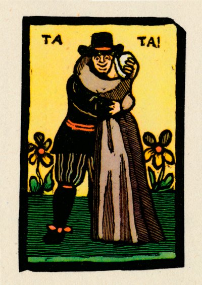 Den første genoplivning af Chap-Book-stilen, 1885, 1946 af Joseph Crawhall