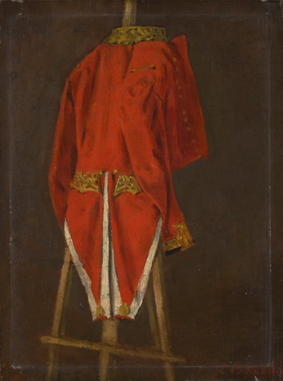 Studie af en frakke tilhørende John, 11. jarl af Westmorland af Joseph Edgar Boehm