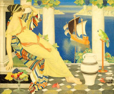 Ariadne i Naxos af Joseph Edward Southall
