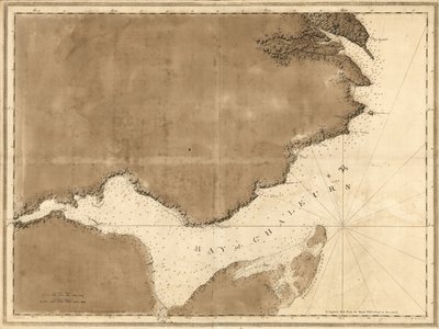 The Atlantic Neptun, udgivet til brug for Royal Navy of Great Britain, af Joseph F. W. Des Barres