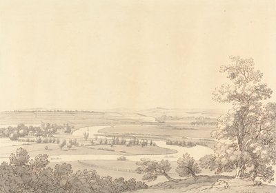 Cookham ved Themsen, Berkshire af Joseph Farington