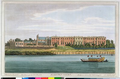 Hampton Court, graveret af J.C. Stadler (fl.1780-1812) fra Havells 