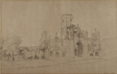 Kirkstall Abbey af Joseph Farington