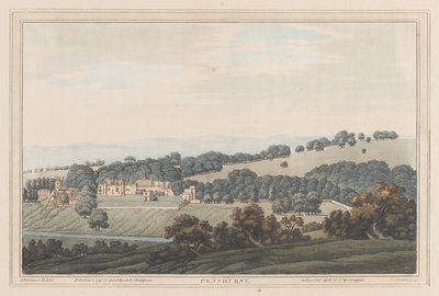 Penshurst af Joseph Farington
