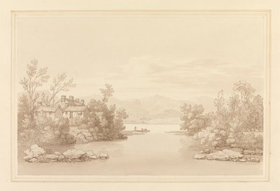 Pooley Bridge af Joseph Farington