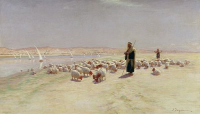 Han kørte dem på den sandede vej..., 1891 af Joseph Farquharson