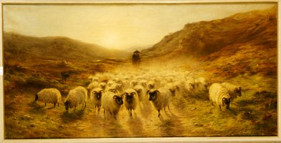 Leaving the Hills, 1874 af Joseph Farquharson