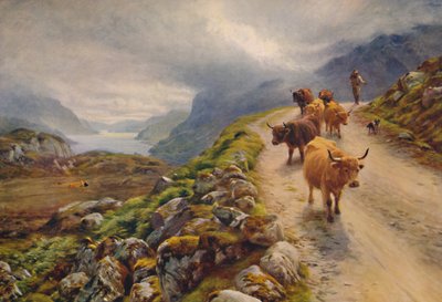 Loch Maree, 1912. af Joseph Farquharson