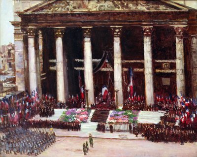 Paul Doumers (1857-1932) statsbegravelse 12. maj 1932 af Joseph Felix Bouchor