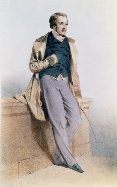 Henri Charles Ferdinand Marie Dieudonne af Frankrig, hertug af Bordeaux, greve af Chambord af Joseph Felon
