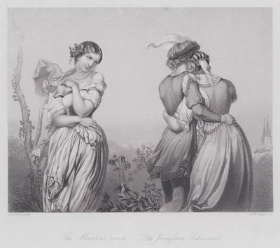 Jomfruens ønske (gravering) af Joseph Felon