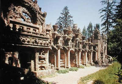 Det ideelle palads, bygget 1879-1912 af Joseph Ferdinand Cheval