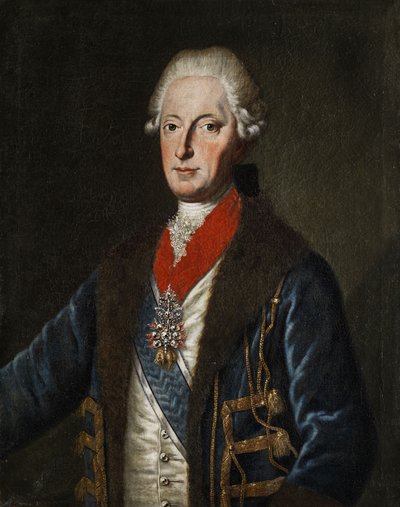 Portræt af Maximilian III Joseph, kurfyrst af Bayern (1727-1777) af Joseph Fischer