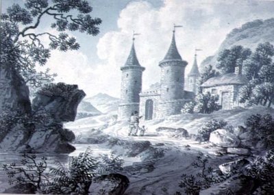 Skitser af landskaber af Joseph Francis Burrel