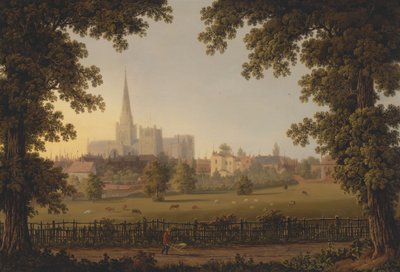 Chichester katedral af Joseph Francis Gilbert