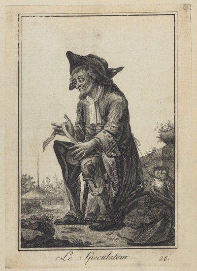 Le Speculateur Spekulanten, 1784 af Joseph Franz Goez von