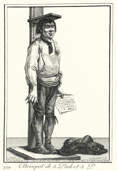 En fem fod tre tommer crackpot (gravering) af Joseph Franz von (after) Goez