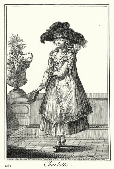 Charlotte (gravering) af Joseph Franz von (after) Goez