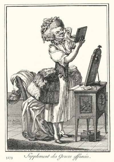 Supplement af de forsvundne nåder (gravering) af Joseph Franz von (after) Goez