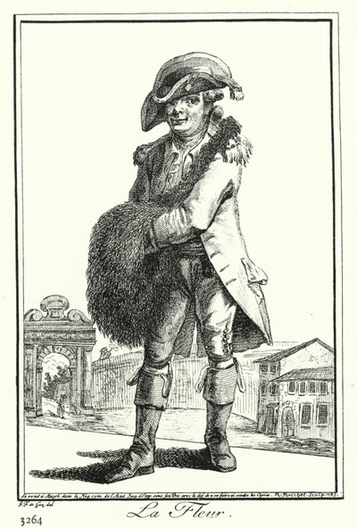 Blomsten (gravering) af Joseph Franz von (after) Goez