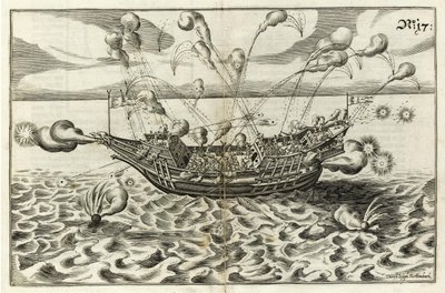 Illustration fra Naval Architecture von J. Furttenbach af Joseph Furttenbach