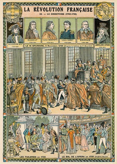 Direktoriet, den franske revolution af Joseph Girard