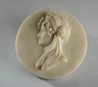 Medaljon Portræt af fru Elizabeth Gott af Joseph Gott