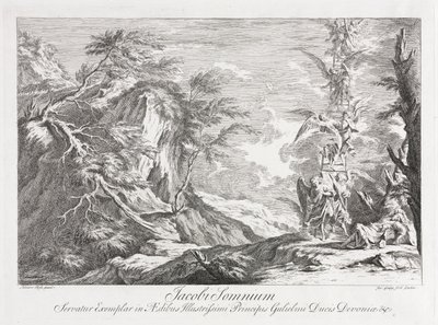 Jakobs drøm af Joseph Goupy