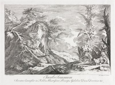 Jacobs drøm, ca. 1720. af Joseph Goupy