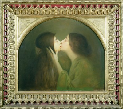 Kysset, 1900 af Joseph Granie