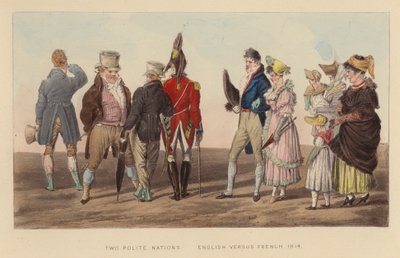 To høflige nationer, engelsk versus fransk af Joseph Grego