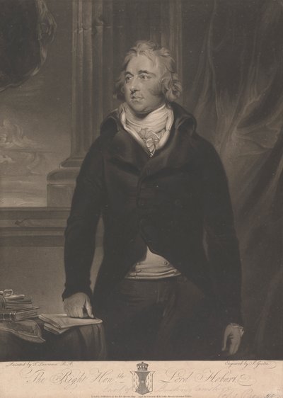 Lord Robert Hobart, 4. jarl af Buckinghamshire af Joseph Grozer