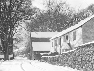 Et tykt lag sne ved Nab Cottage af Joseph Hardman
