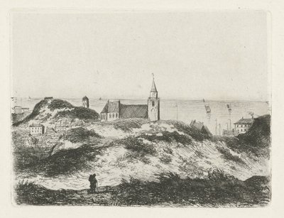 Udsigt over Scheveningen af Joseph Hartogensis
