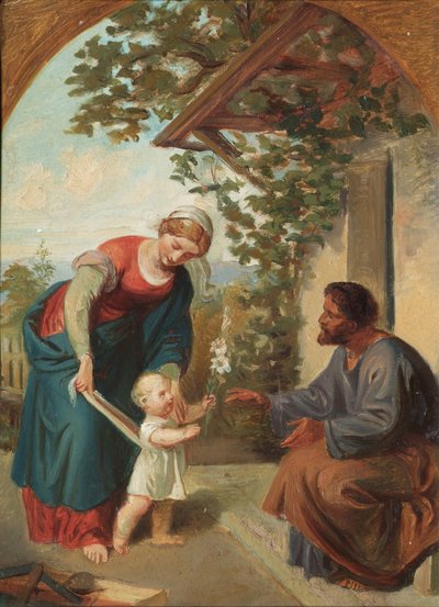 Hellige Familie af Joseph Hasslwander