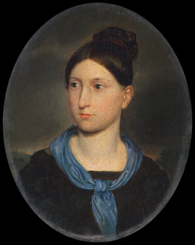 portræt af en pige af Joseph Hasslwander