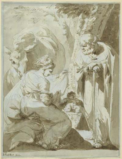 Hellige Familie af Joseph Hauber