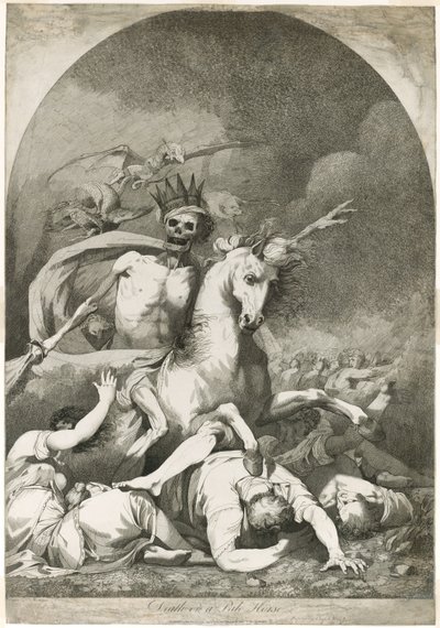 Døden på en bleg hest af Joseph Haynes